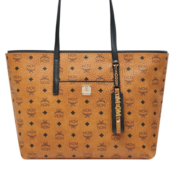 mcm anya medium shopper